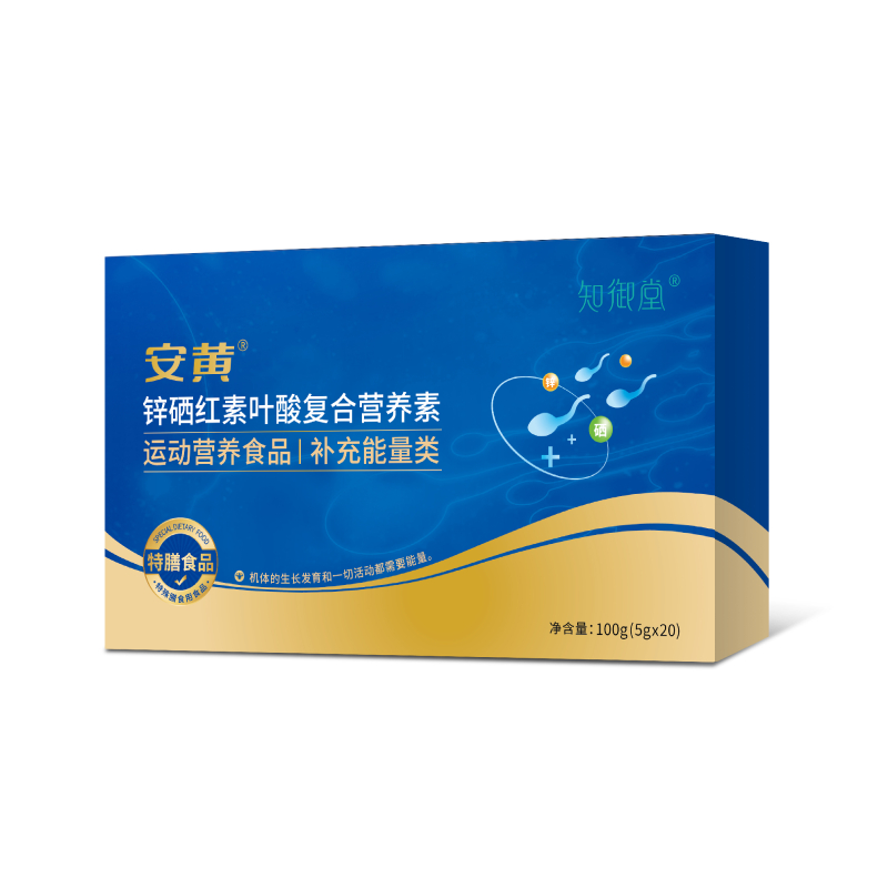 知御堂锌硒红素叶酸复合营养素